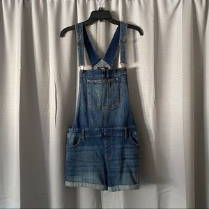 Denim Short Overalls